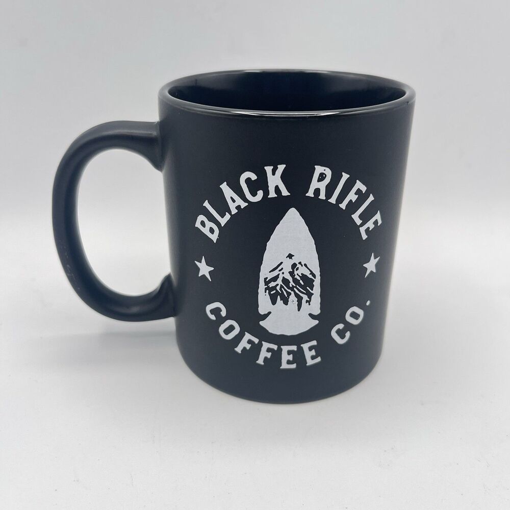 BLACK RIFLE Coffee Company Mug Cup Tea AMERICAN BLACK Ceramic 2018 - Bass Pro